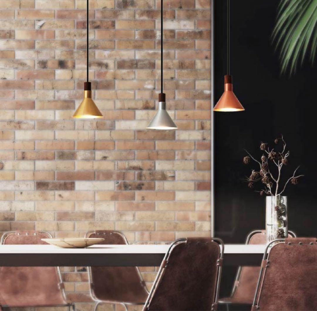 美品　Epoca エポカ LED ペンダントランプ ペンダントライト　ゴールド