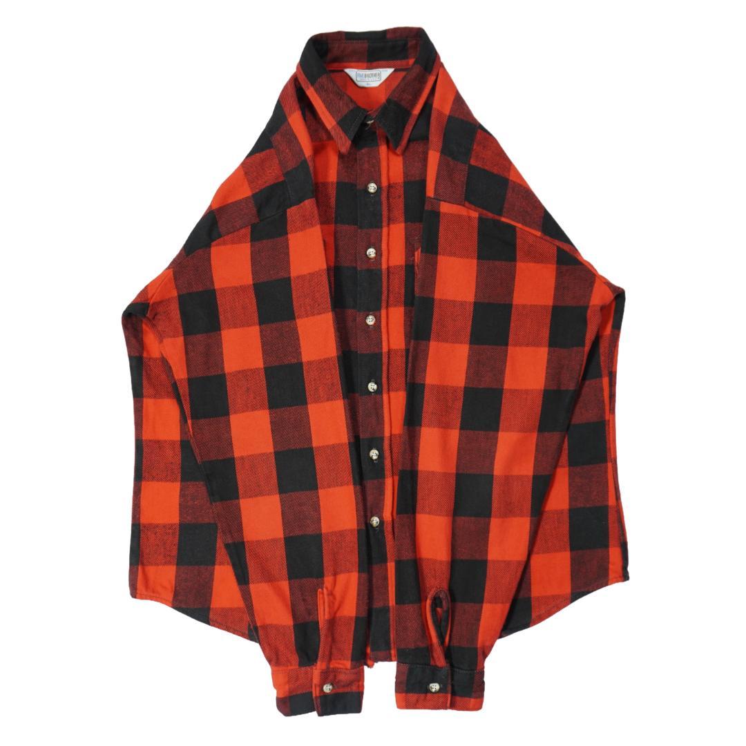 トップス FIVE BROTHER FLANNEL SHIRTS 1970s 1980s