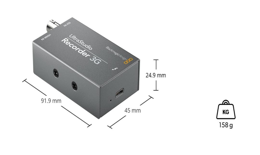 0210-13 美品 UltraStudio Recorder 3G