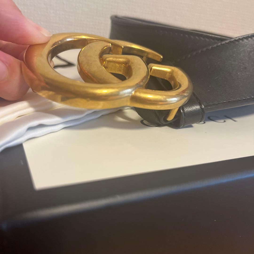 グッチ GUCCI ベルト GGマーモント 400593 レザー ベルト