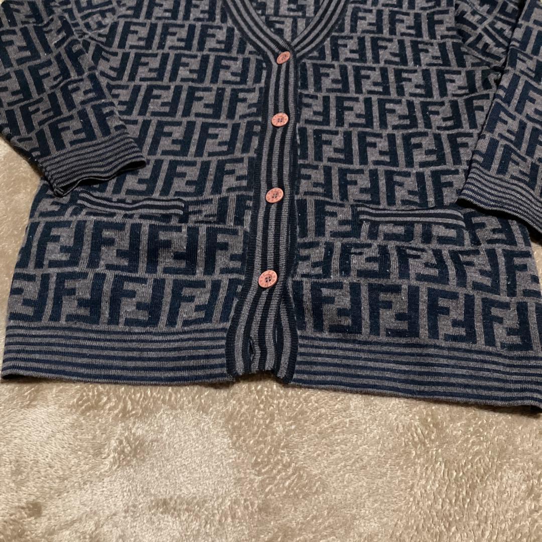 FENDI フェンディー ズッカ柄 カーディガン
