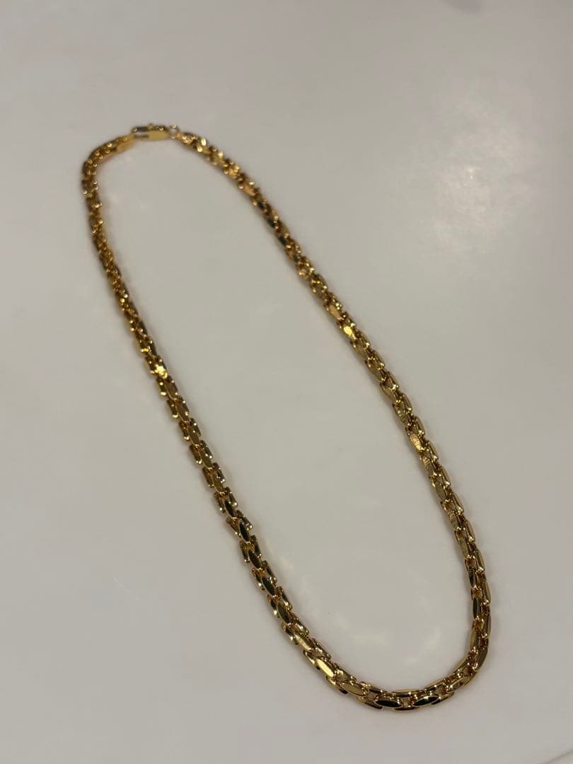 ゴールドネックレスネックレス 750 ITALY 刻印あり遺品