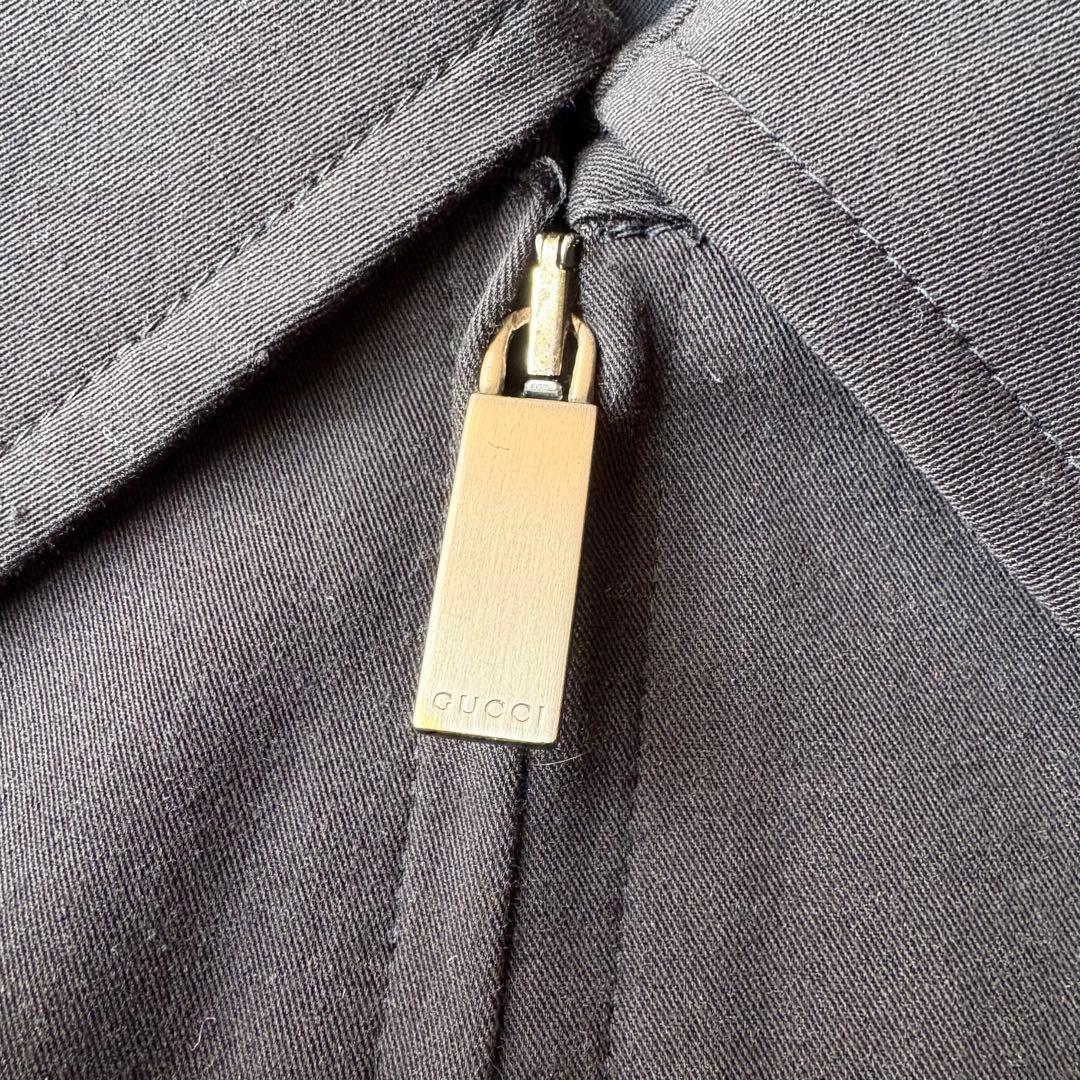 GUCCI グッチ 短丈 スウィングトップ ジップブルゾン 40