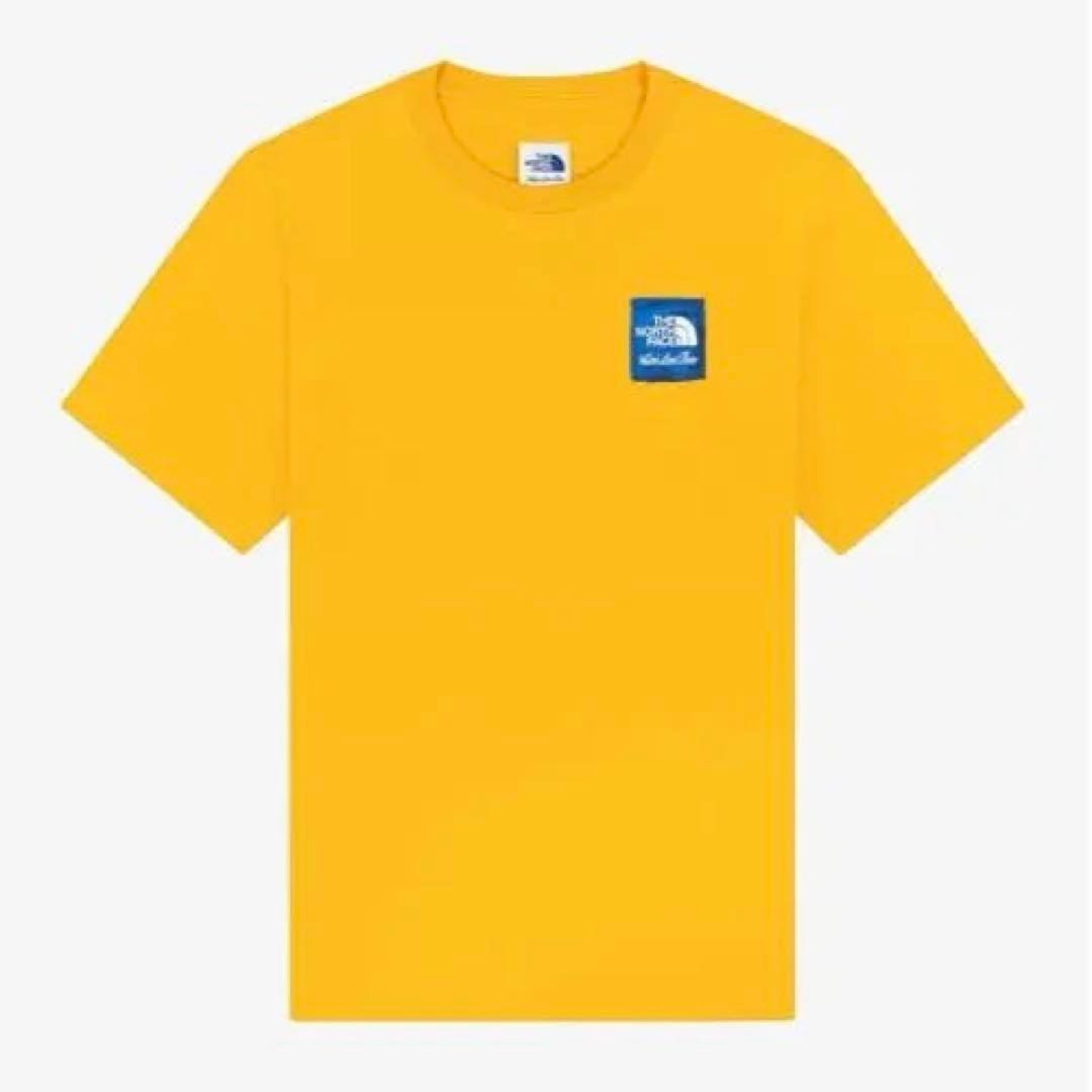 エメレオンドレ　ノースフェイス　Tシャツ　　Mサイズ　黄色