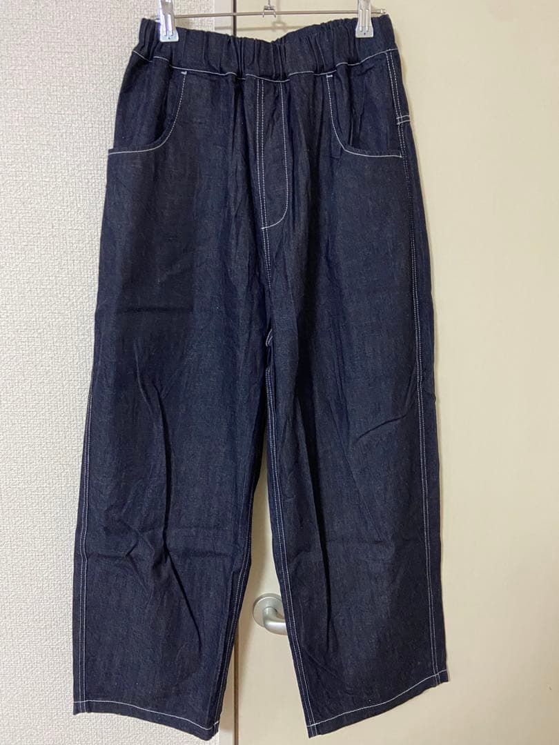 NARU ナル 8ozムラデニム ノッポパンツ インディゴ