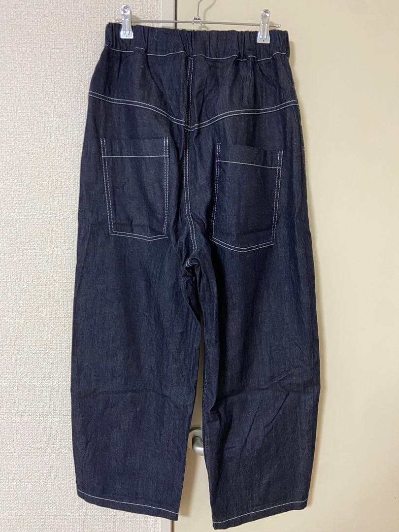 NARU ナル 8ozムラデニム ノッポパンツ インディゴ