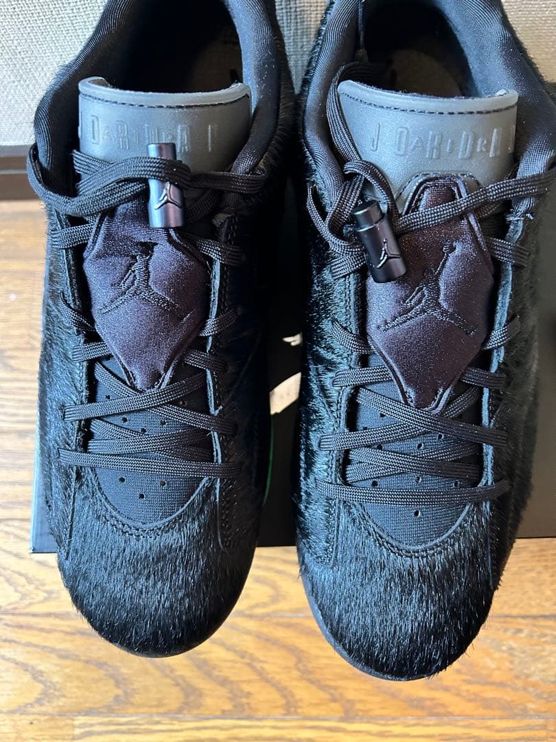 靴 Nike W Air Jordan 6 Low Blackout 27.5