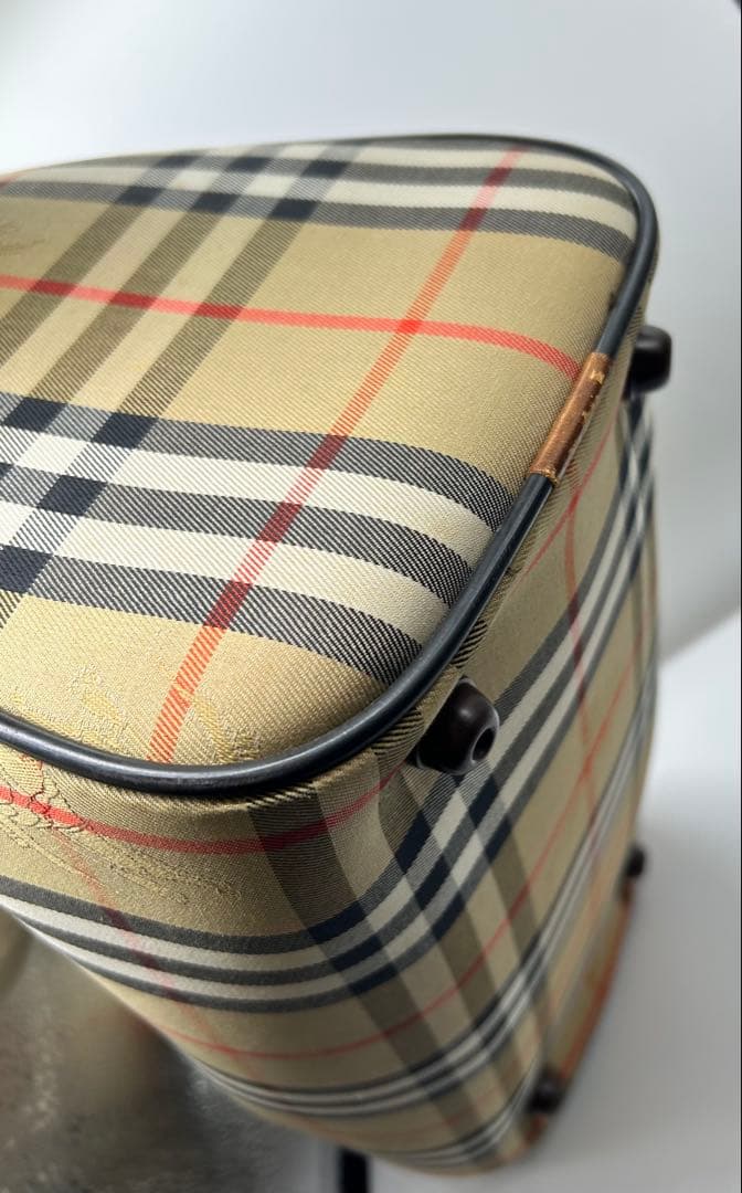 【希少】Burberry’s ノバチェック ボストンバッグ 英国製 ビンテージ