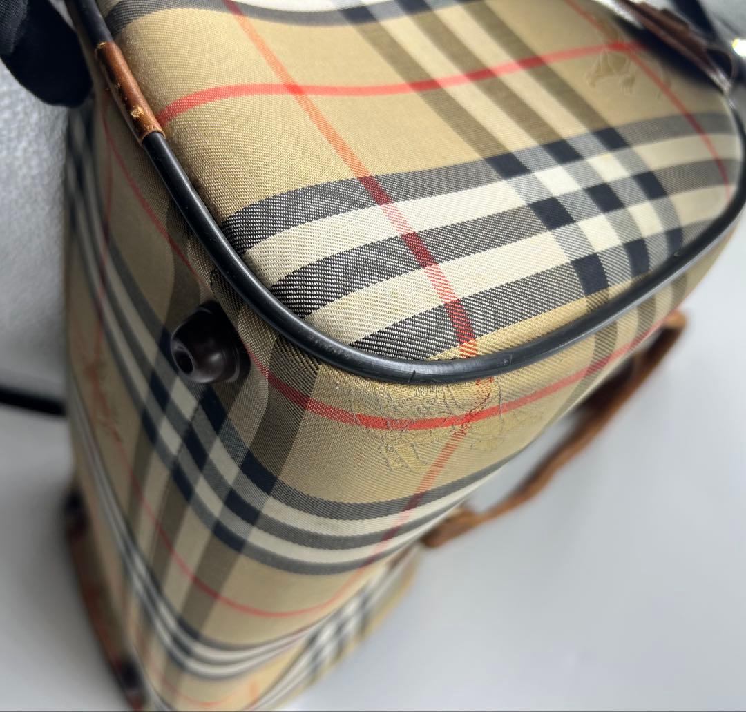 【希少】Burberry’s ノバチェック ボストンバッグ 英国製 ビンテージ