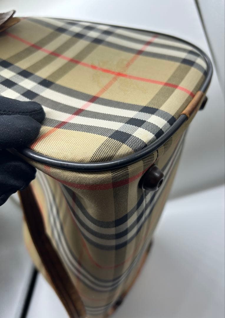 【希少】Burberry’s ノバチェック ボストンバッグ 英国製 ビンテージ