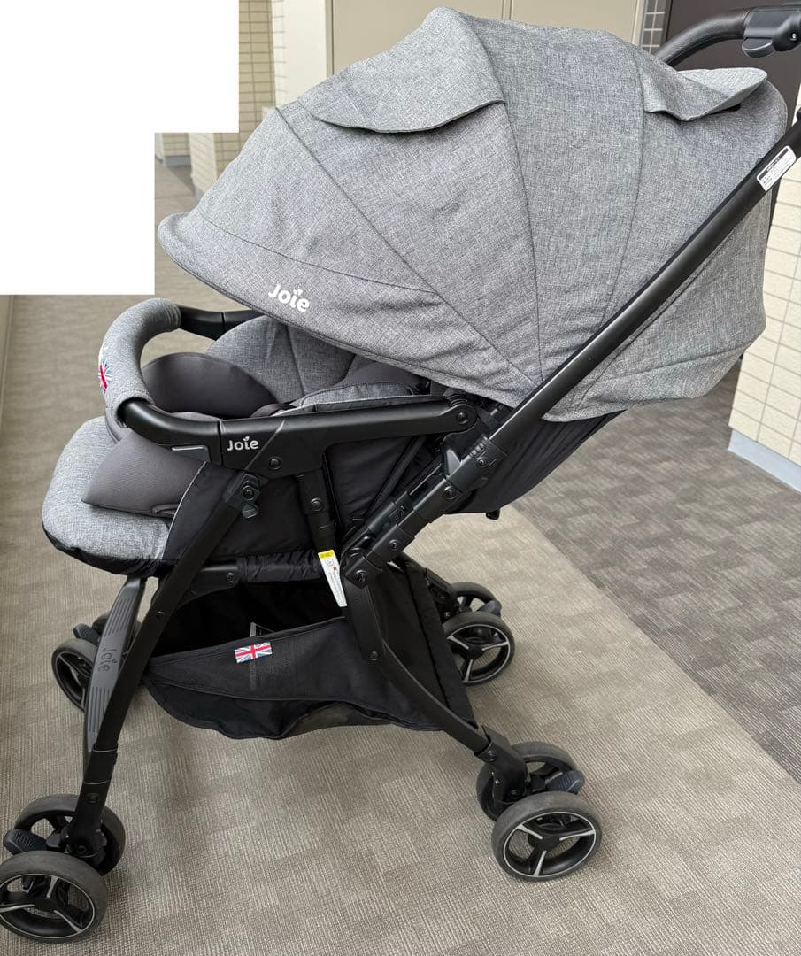 【中古】Joie ベビーカー スマバギ4WD クロム AB型