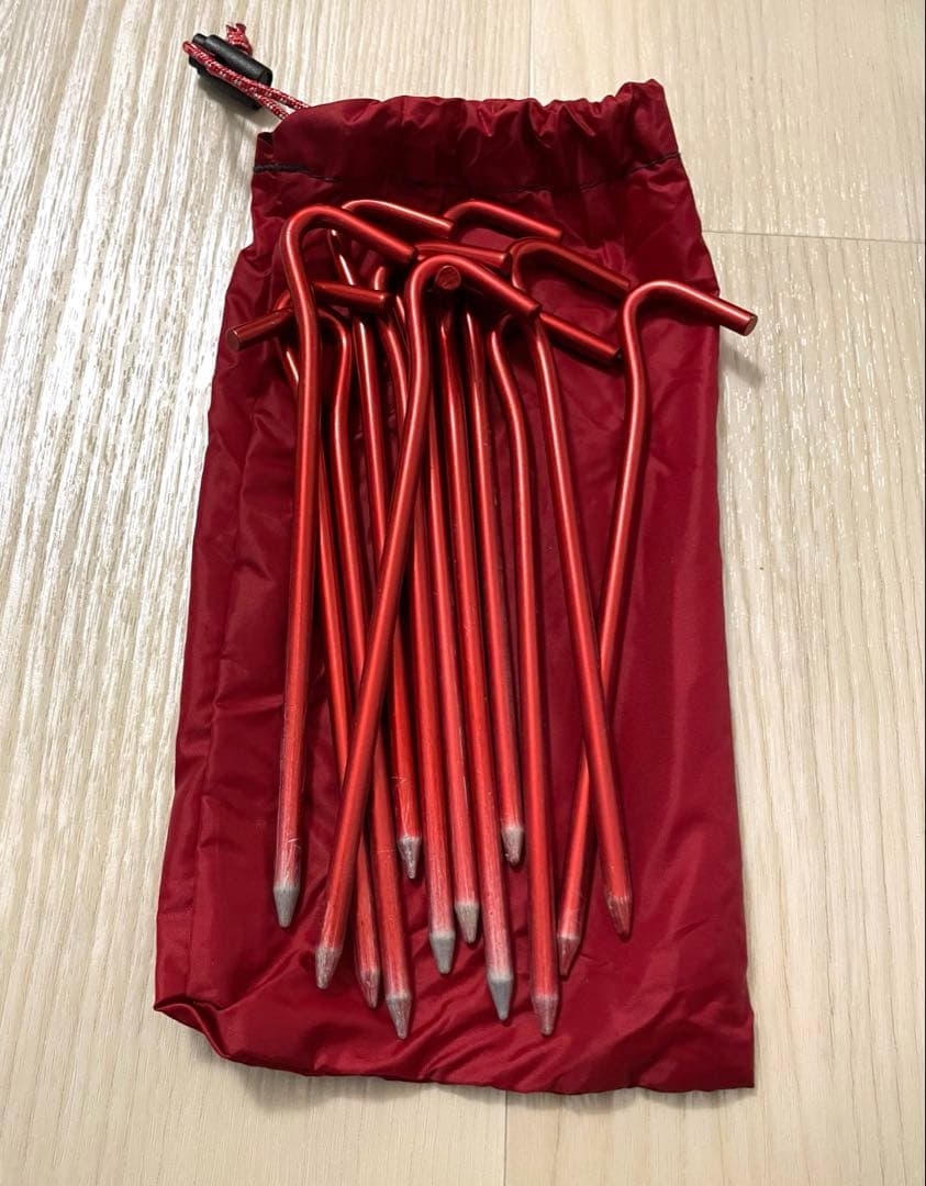MSR エリクサー3 ELIXIR3 テント　ハンマー付き　フットプリント付き