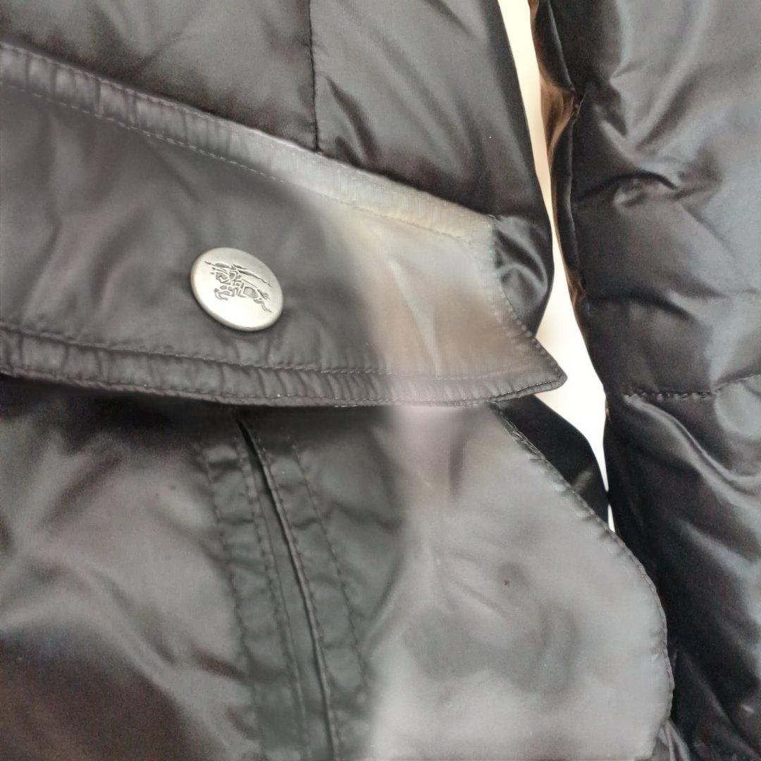 BURBERRY BLUE LABEL フード付きダウンジャケット