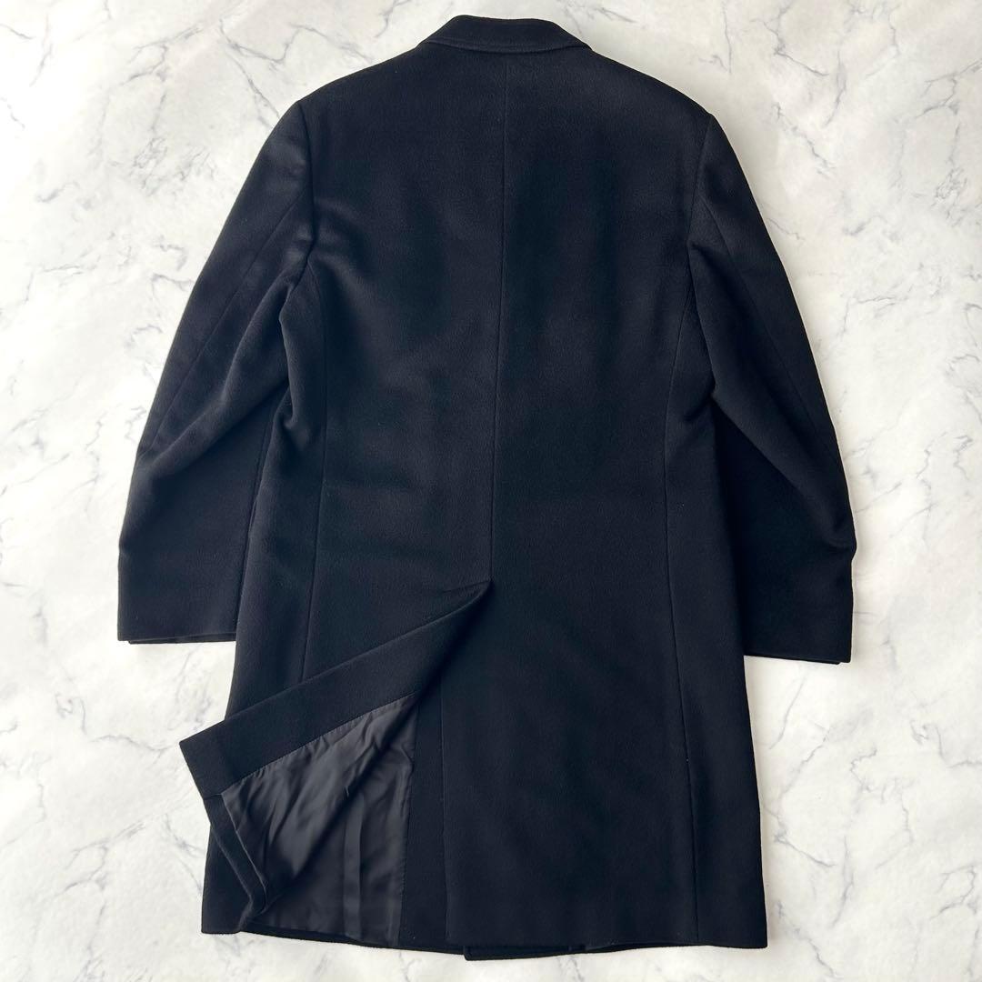 超希少✨ 未使用級✨ カシミヤ100% ジバンシー チェスターコート ロング 黒