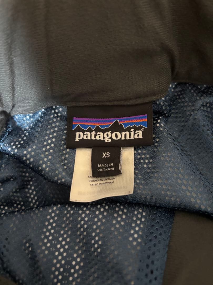 patagonia XS MULB　ブルー　上下