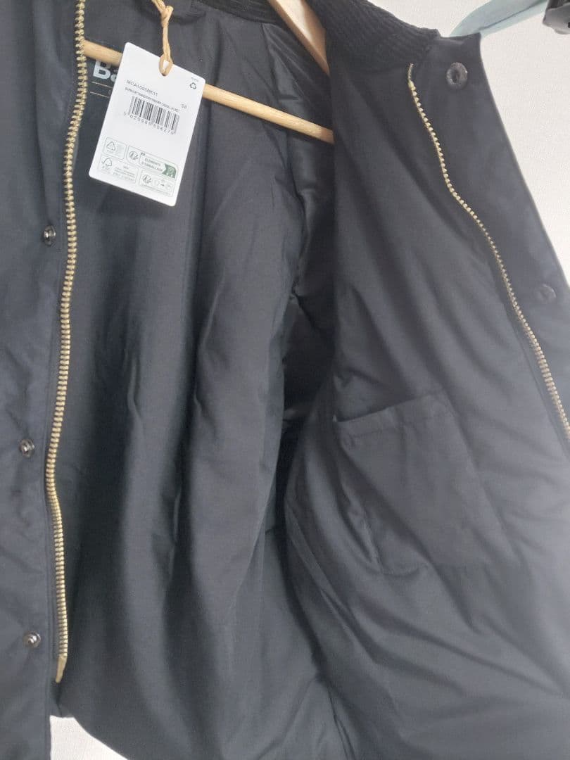 Barbour トランスポート中綿ジャケット MCA1005BK11 サイズ38