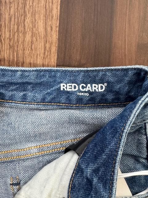 RED CARD Dakota Big Straight デニム 24