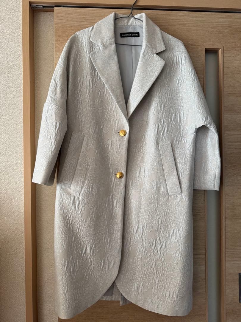 【新品】MAISON DE SHANTI チェスター エンボスコート