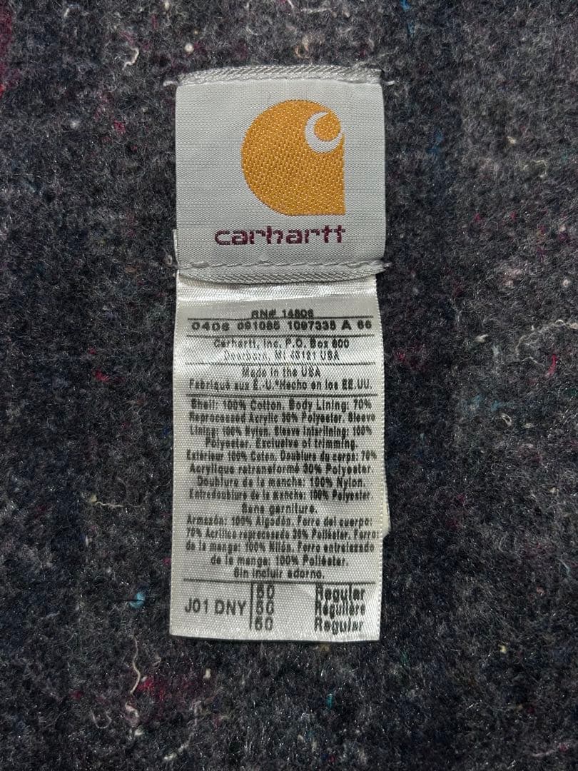USA製Carhartt デトロイトジャケット J01 DNY 50 XL