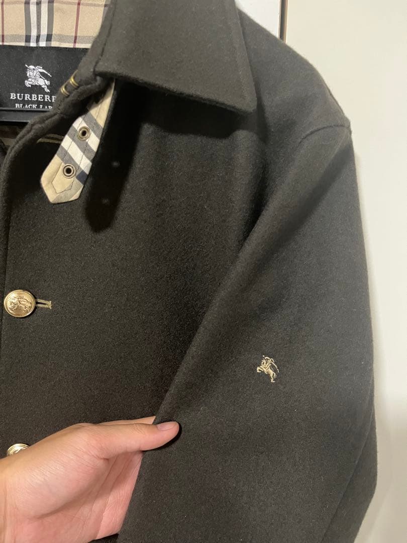 BURBERRY BLACK LABEL ネルソンコート