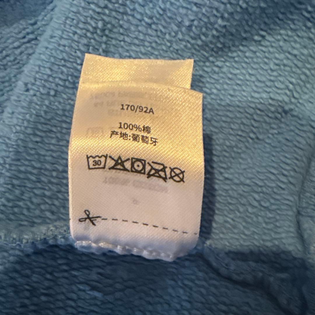 Stussy ライトブルー パーカー Sサイズ
