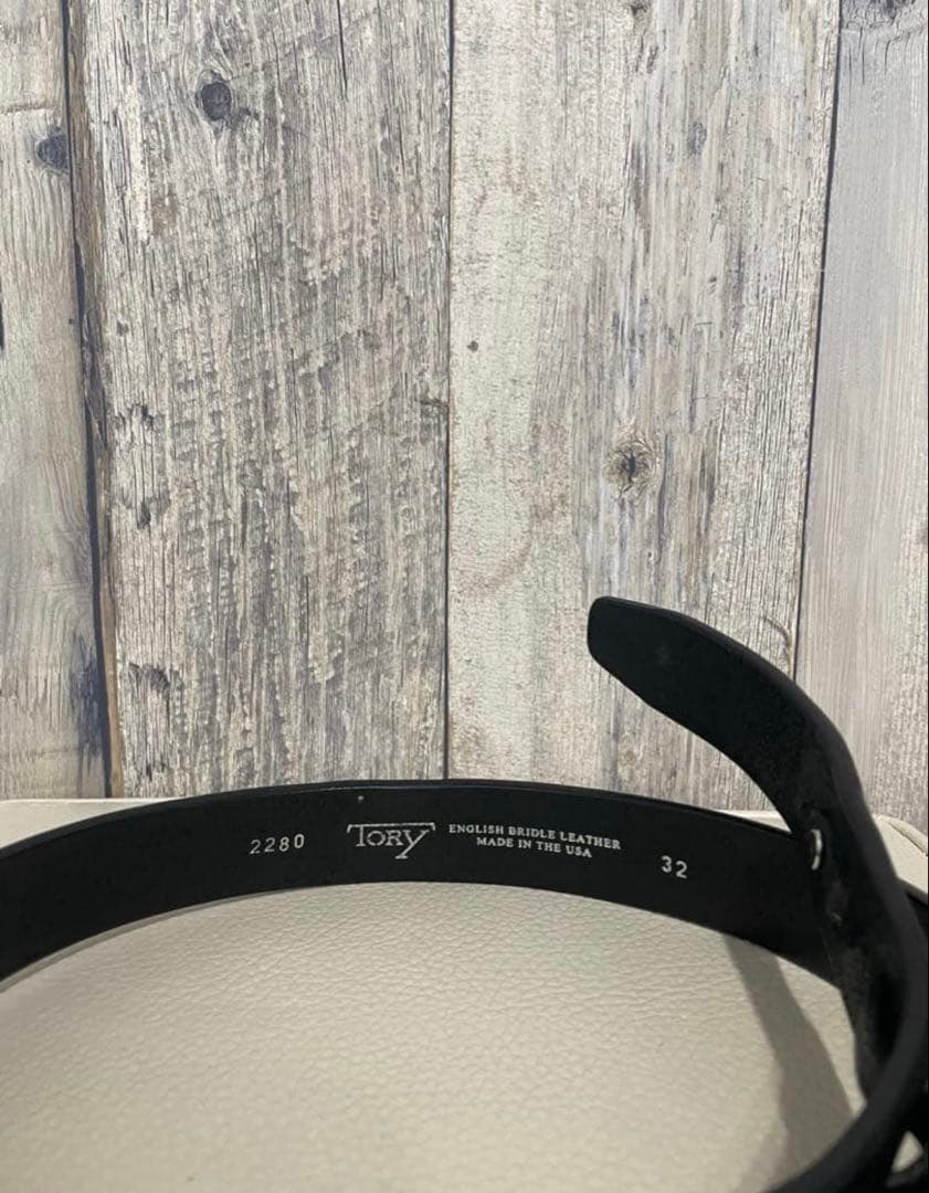 トリーレザー Tory Leather 1.25インチ フックバックルベルト