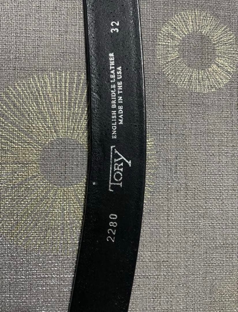 トリーレザー Tory Leather 1.25インチ フックバックルベルト