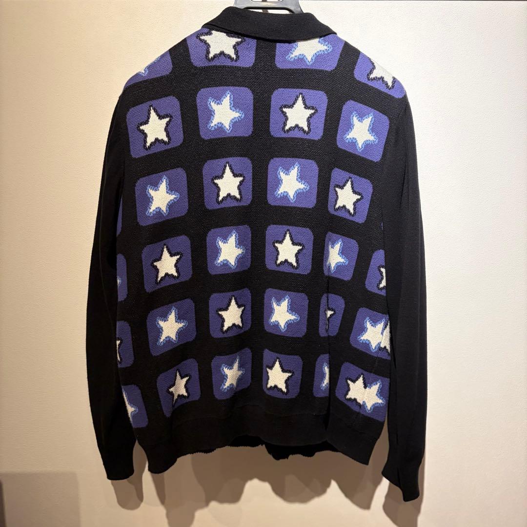 トップス TTT MSW Star television zipup knit polo