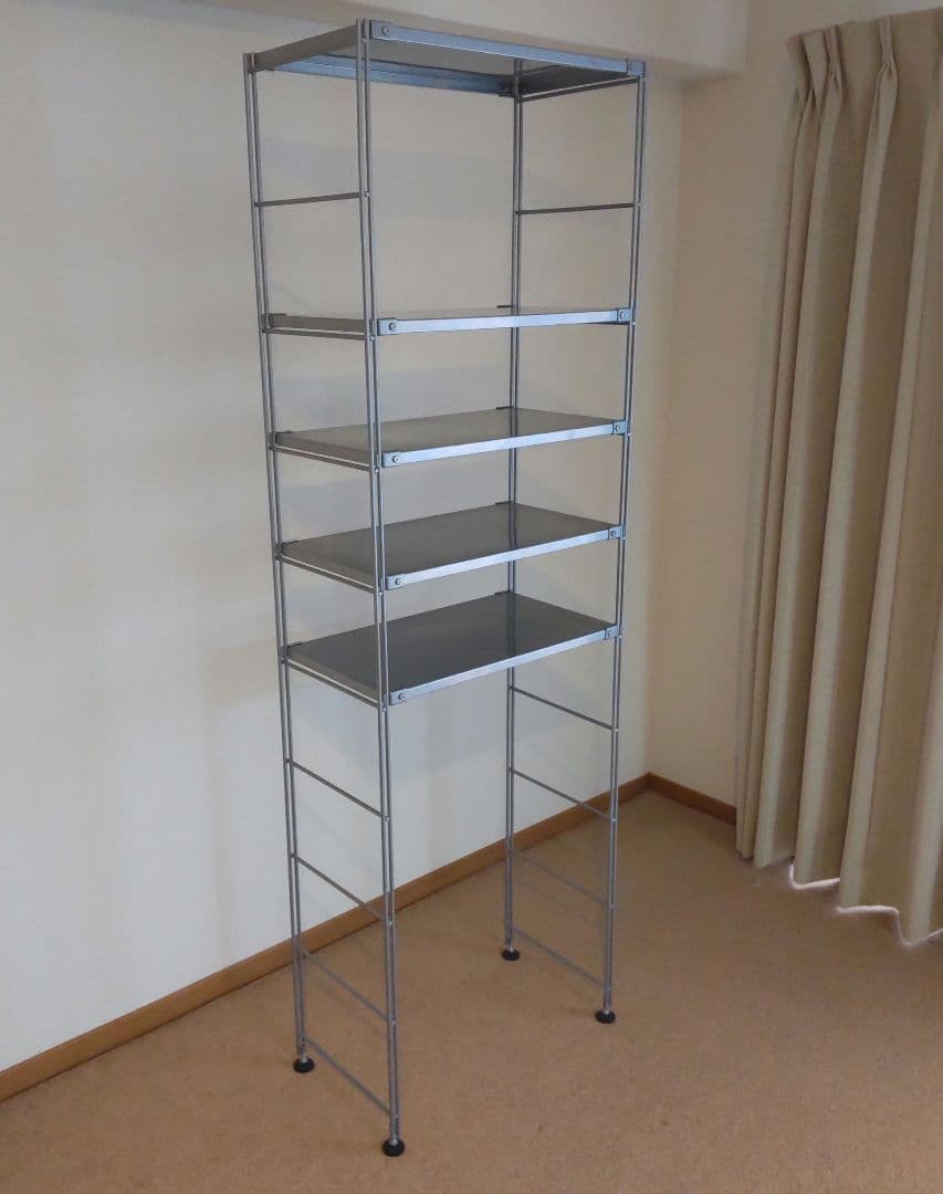スチールユニットシェルフ　無印良品