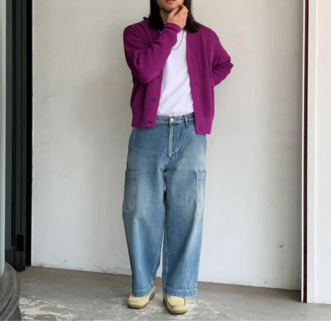 トップス SUPER HARD TWIST RIB KNIT CARDIGAN