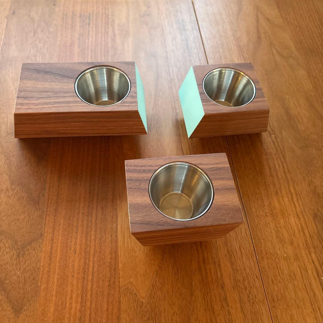 花瓶・フラワースタンド Mid-Century Boxcar Succulent Planters