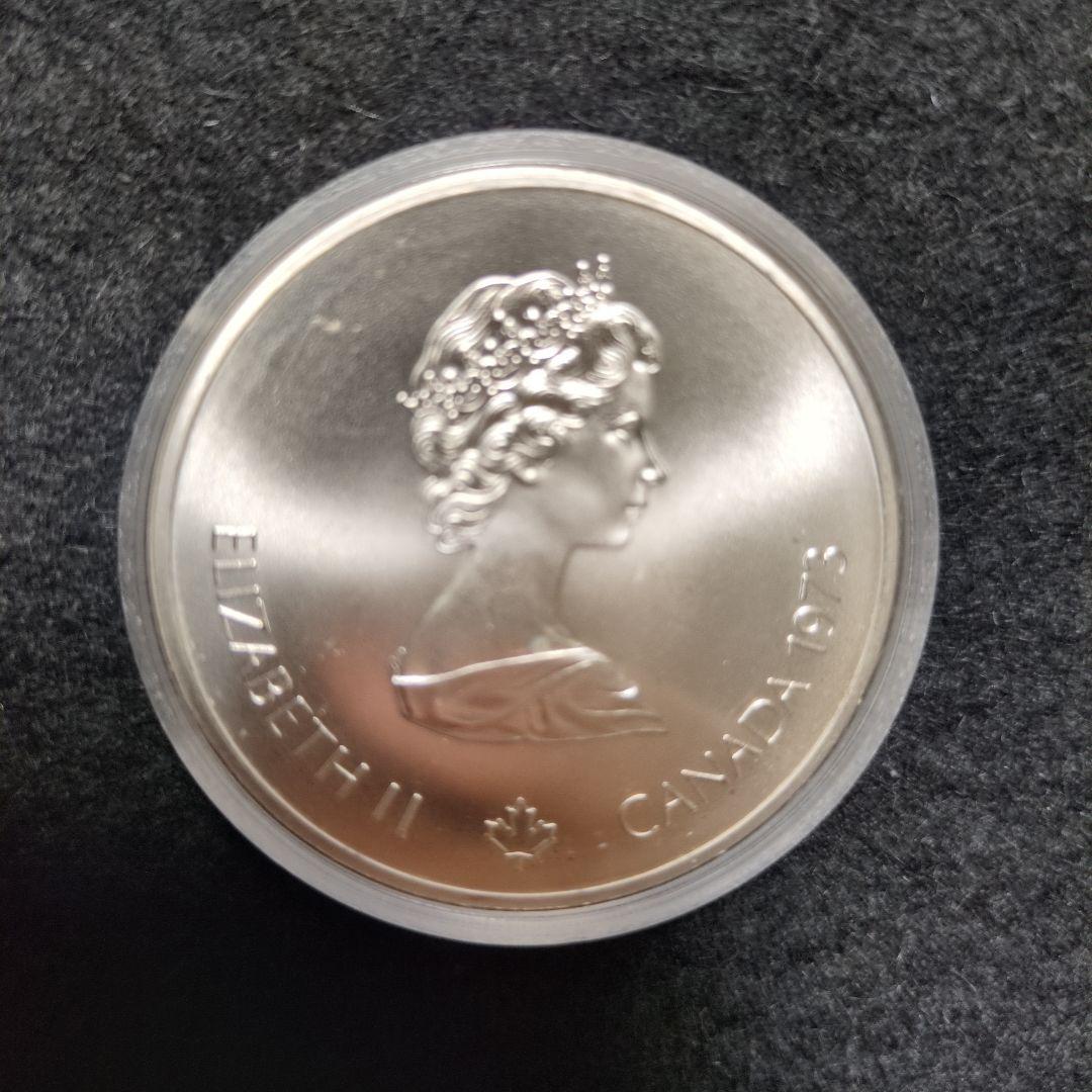 カナダ 10ドル モントリオールオリンピック記念硬貨　(大型)