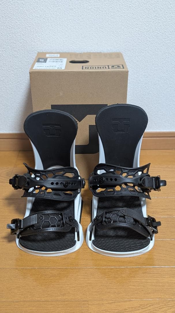 スノーボード バインディング 23-24 UNION CADET S WHITE