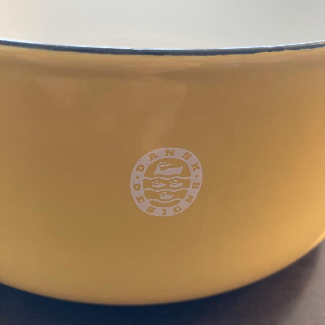 【希少 限定品】DANSK コペンスタイル 片手鍋18cm マスタードイエロー