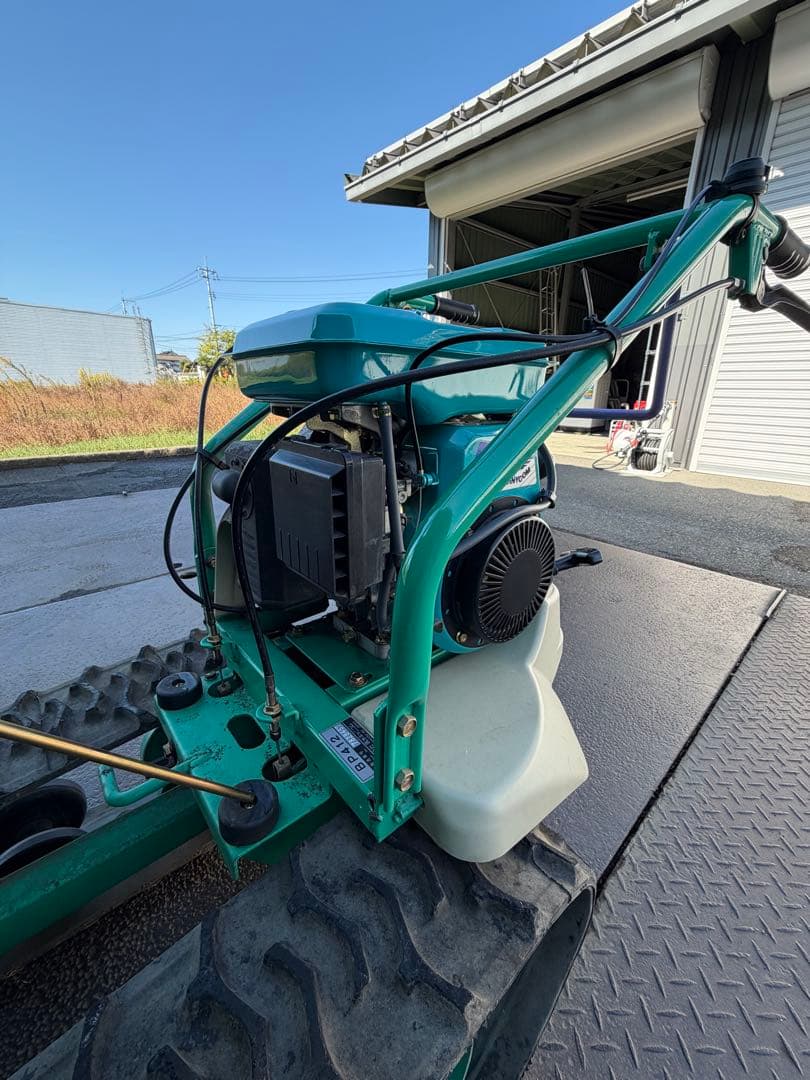 運搬車 BP412 手動ダンプ 4.2馬力クローラー 最大作業能力250㎏ 中古