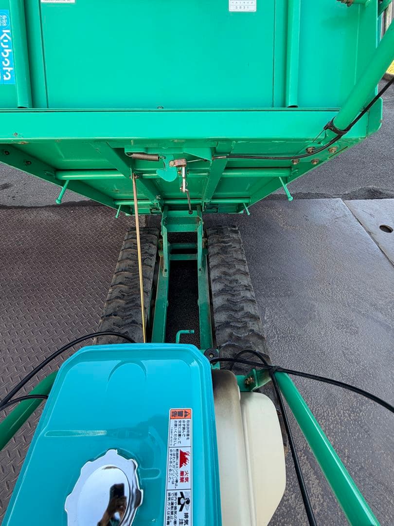 運搬車 BP412 手動ダンプ 4.2馬力クローラー 最大作業能力250㎏ 中古