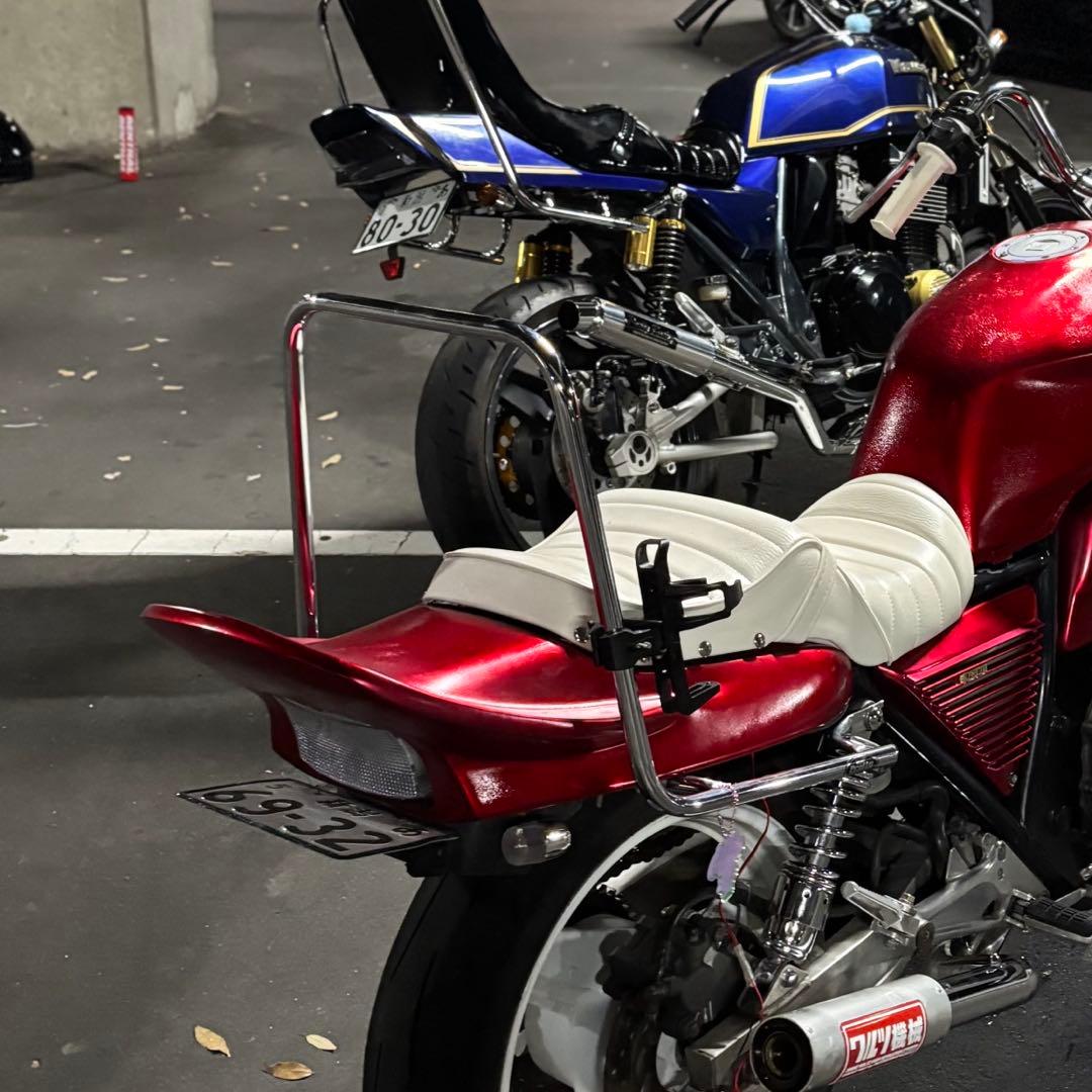 cb400sf NC31 NC39スーフォアプリティー ロングタンデムバー
