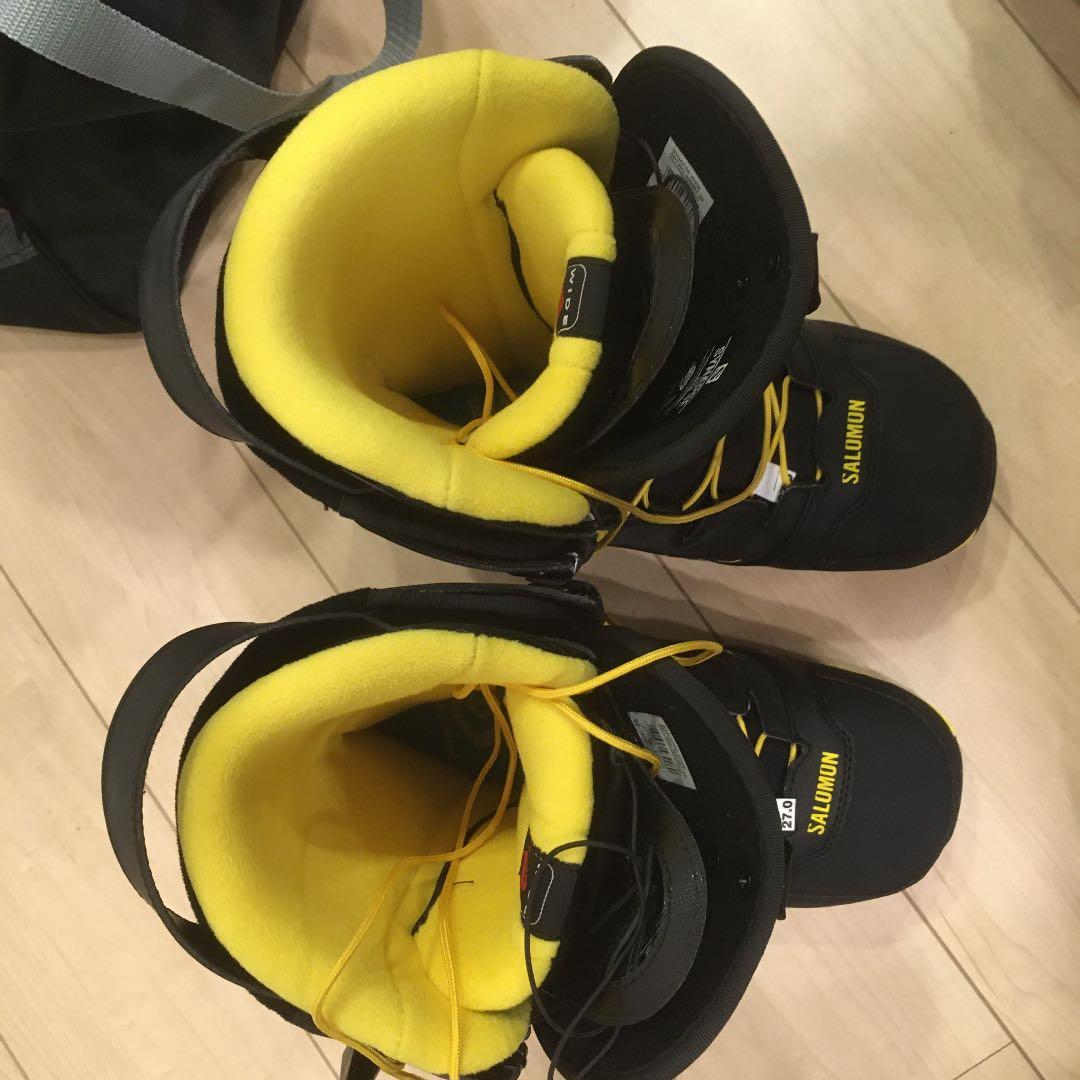 SALOMON スノーボード ソフトブーツ（ケース付き）
