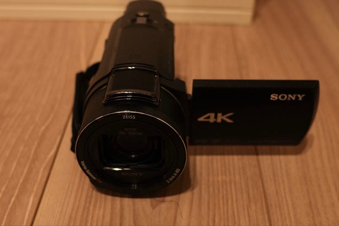 【美品】SONY FDR-AX60 4K ビデオカメラ