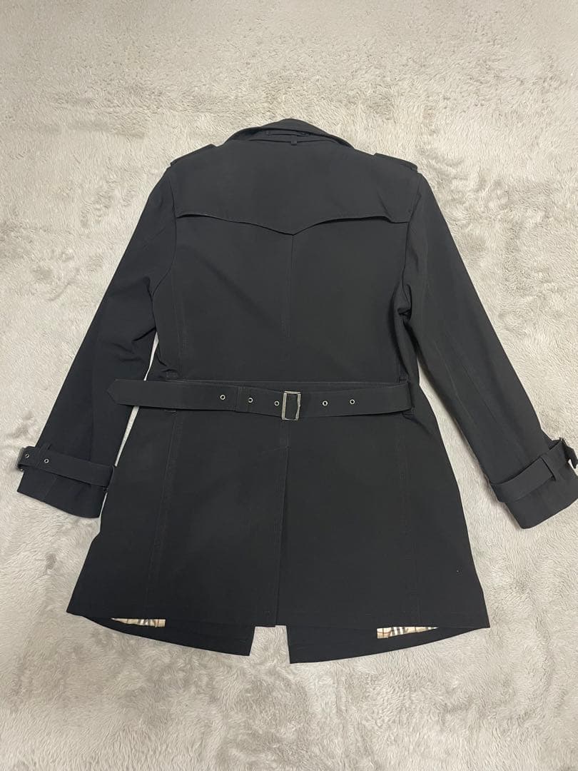 まるあき【超美品】BURBERRY BLACK LABEL トレンチコート
