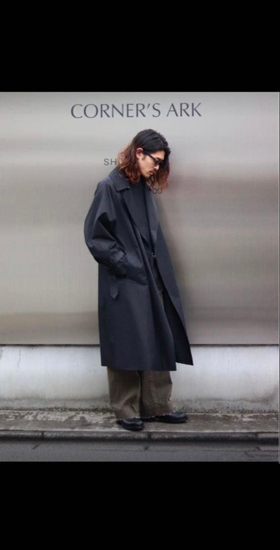 ジャケット・アウター Gabardine Double Belt Trench Coat