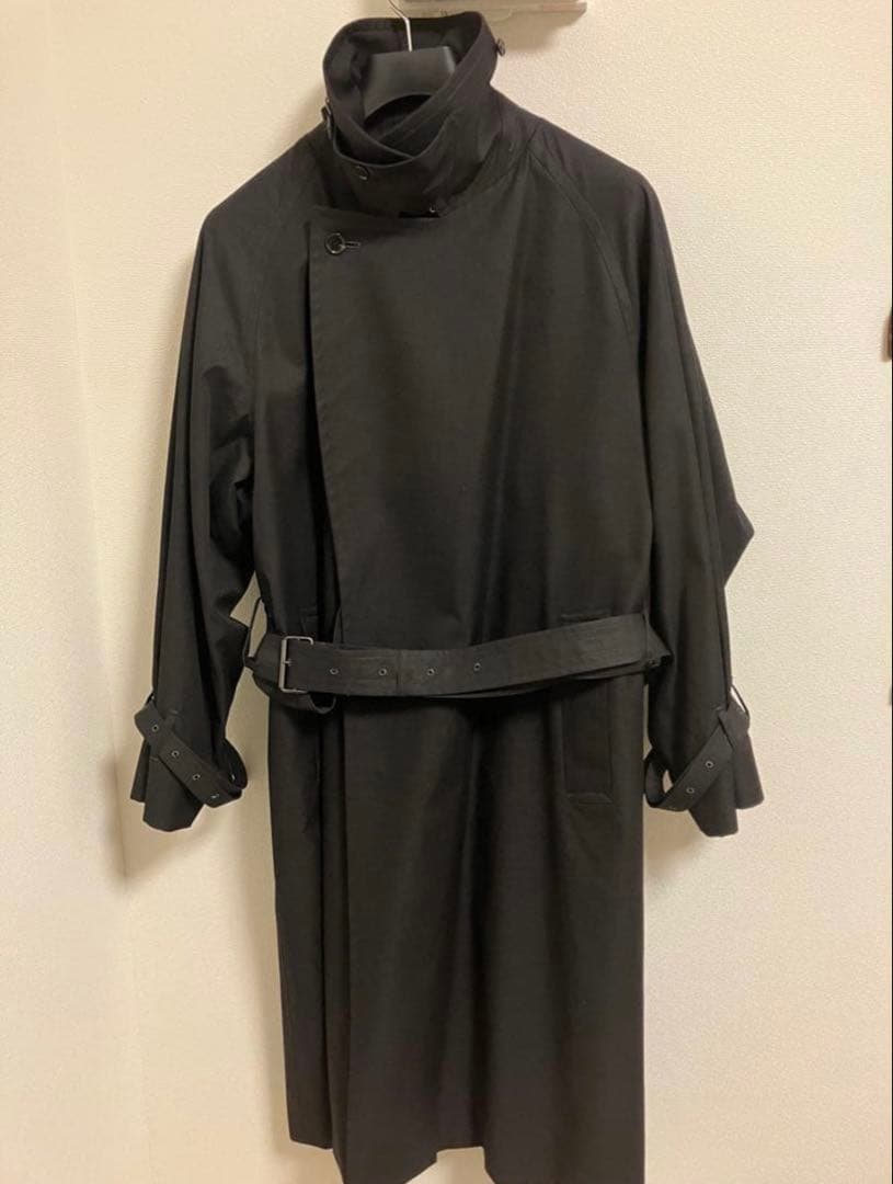 ジャケット・アウター Gabardine Double Belt Trench Coat