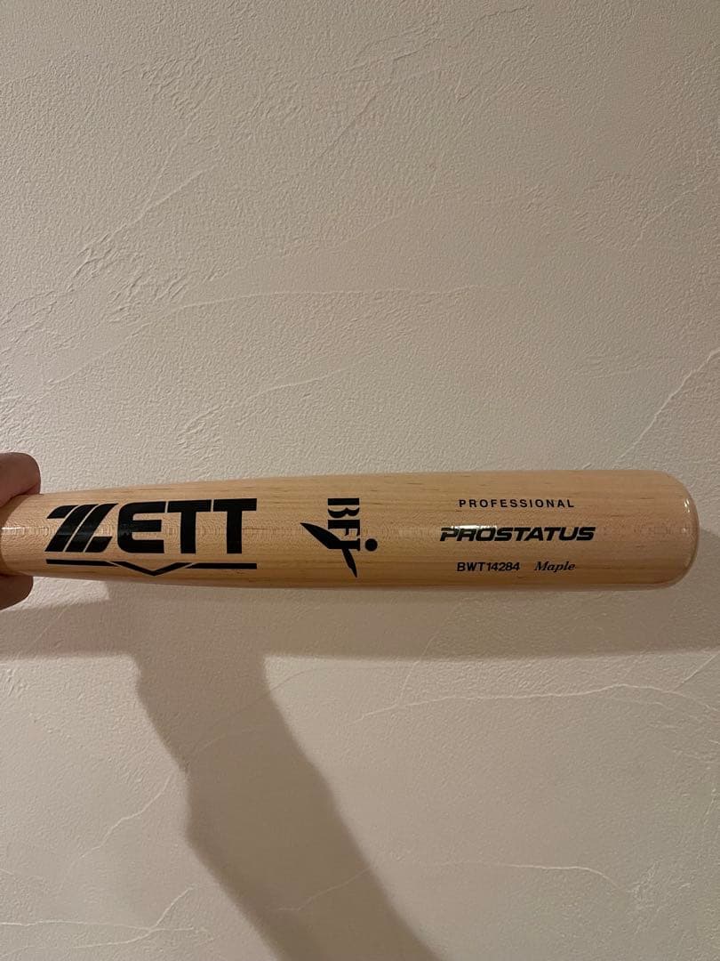 新品　 ZETT PROSTATUS 硬式木製バット BWTH254 ゼット