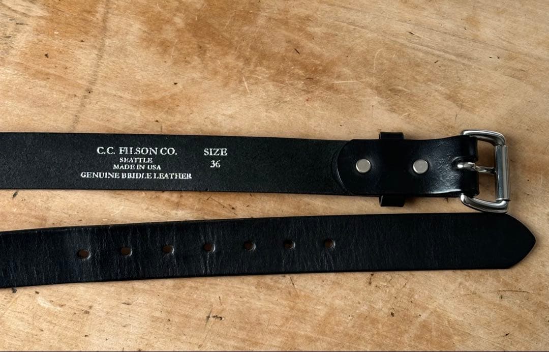 フィルソン　ベルト36 美品