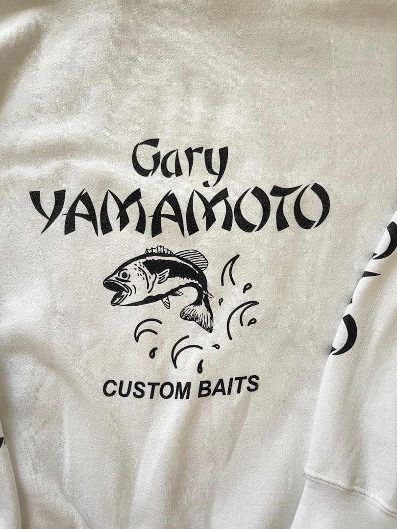 Gary Yamamoto パーカー ホワイト M
