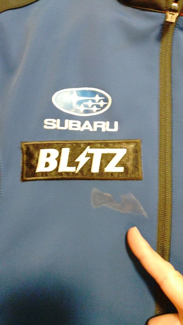 SUBARU STI チームソフトシェルジャケット　Lサイズ