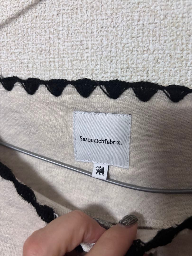 トップス Sasquatchfabrix SWEAT CARDIGAN CHANEL XL