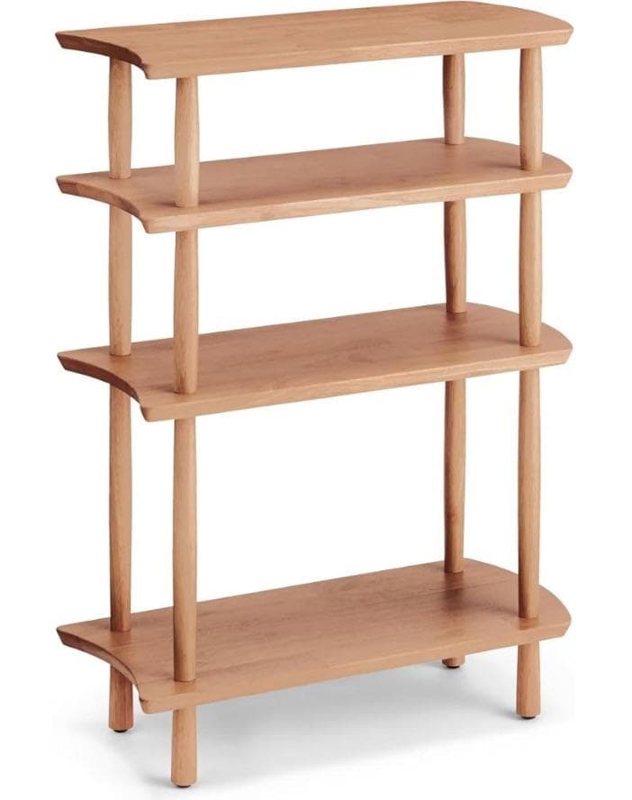 は*こ様 ベルメゾン カウンター下 天然木 オープンシェルフラック(60x86x