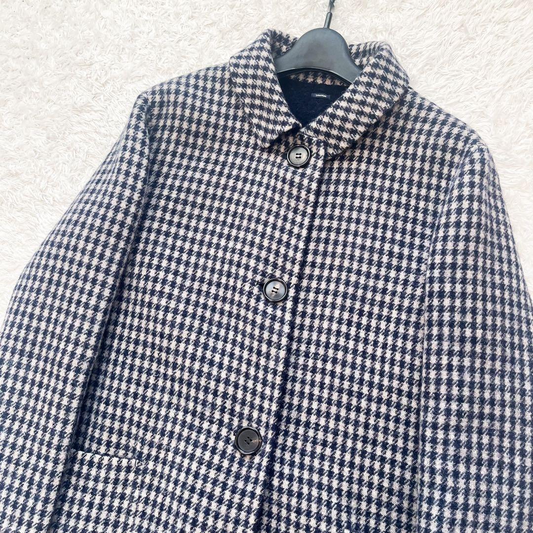 MAXMARA クチートアマーノ ダブルフェイスコート 千鳥格子 アルパカ 42