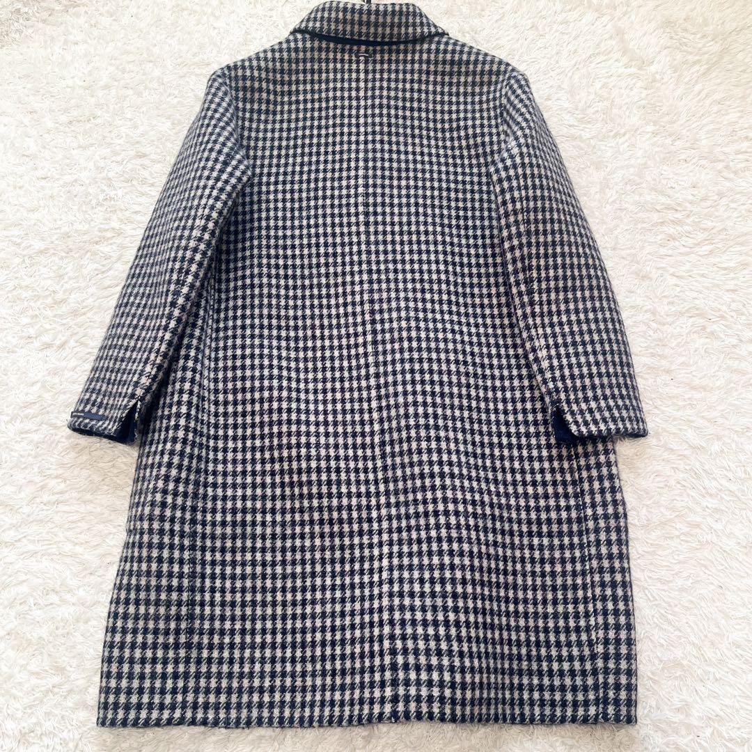 MAXMARA クチートアマーノ ダブルフェイスコート 千鳥格子 アルパカ 42